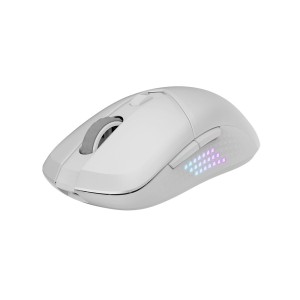 MSI VERSA 300 ELITE WIRELESS WHITE RGB PixArt PAW3395DM BT/Kablosuz 26000DPI Gaming Mouse