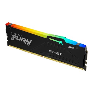 Kingston Fury Beast RGB 16GB (1x16) DDR5 6000MHz Siyah CL40 PC Ram-(KF560C40BBA-16) Kingston Fury Beast RGB 16GB (1x16) DDR5 6000MHz Siyah CL40 PC Ram-(KF560C40BBA-16)
