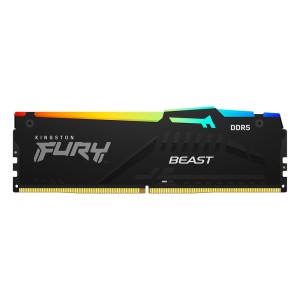 Kingston Fury Beast RGB 32GB (2x16) DDR5 5600MHz CL36 AMD Expo Serfikalı Ram -KF556C36BBEAK2-32