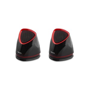Mikado MD-158 2.0 Siyah/Kırmızı USB Speaker