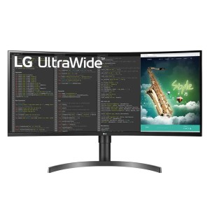 LG 35" 35WN65C-B UltraGeniş 75 Hz 5 Ms HDR10 WQHD 7W x 2ch Ses Kavisli Monitör