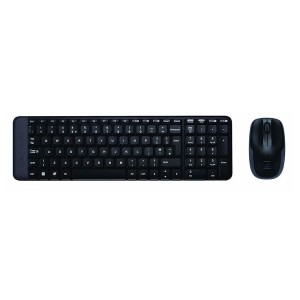 LOGITECH MK220 Siyah Kablosuz Klavye & Mouse Seti