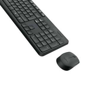 LOGITECH MK235 İngilizce Kablosuz Klavye Mouse Set