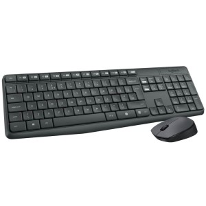LOGITECH MK235 İngilizce Kablosuz Klavye Mouse Set