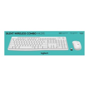 LOGITECH MK295 Beyaz Kablosuz Klavye Mouse Seti