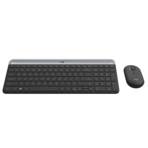 LOGITECH MK470 GRAPHITE Kablosuz Klavye & Mouse Seti