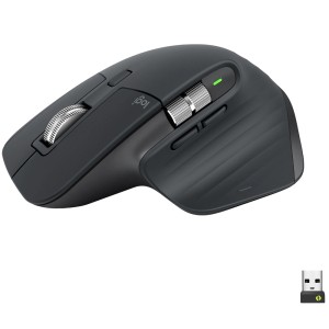 Logitech MX Master 3S 8000 DPI Optik Sensör 910-006565 Siyah Kablosuz Mouse