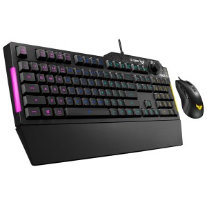 ASUS TUF GAMING COMBO K1 / M3 Aura SYNC Türkçe Q RGB Gaming Klavye Mouse Set 
