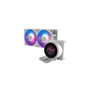 MPG CORELIQUID P22 240 W 240 2.1" LCD Ekranlı ARGB GEN2 240mm Beyaz Sıvı İşlemci Soğutucusu MPG CORELIQUID P22 240 W 240 2.1" LCD Ekranlı ARGB GEN2 240mm Beyaz Sıvı İşlemci Soğutucusu