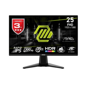 MSI 24.5 MAG 255XF 1920X1080 (FHD) 16:9 FLAT IPS 300HZ 0.5MS (GTG) ADAPTIVE-SYNC GAMING MONITOR MSI 24.5 MAG 255XF 1920X1080 (FHD) 16:9 FLAT IPS 300HZ 0.5MS (GTG) ADAPTIVE-SYNC GAMING MONITOR