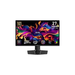 MSI 26.5" MAG 271QP QD-OLED X24 2560 x 1440 (WQHD) 16:9 FLAT QD-OLED  240HZ 0.03MS (GTG) Adaptive-Sync Pivot Gaming Monitör