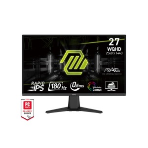 MSI 27" MAG 275QF 2560x1440 (WQHD) 16:9 FLAT RAPID IPS 180HZ 0.5MS Adaptive-Sync Gaming Monitör