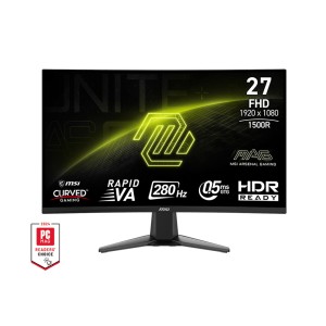 MSI 27 MAG 276CXF 1920x1080 (FHD) CURVE 1500R RAPID VA 280HZ 0.5MS (GTG) ADAPTIVE-SYNC SIYAH GAMING MONITOR