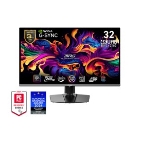 MSI 31.5 MPG 321URX QD-OLED 3840x2160 (UHD) 16:9 FLAT QD-OLED 240HZ 0.03MS ADAPTIVE-SYNC GAMING MONITOR
