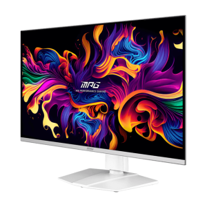 MSI 31.5" MPG 321URXW QD-OLED 16:9 FLAT QD-OLED 240HZ 0.03Ms UHD  G-Sync Compatible Beyaz Gaming Monitör