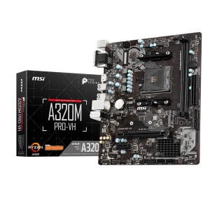 MSI A320M PRO-VH Amd A320 Soket AM4 DDR4 3200Mhz (OC) M.2 ATX Anakart