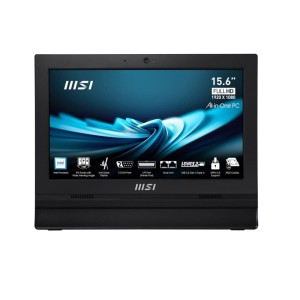 MSI AIO PRO AP162T ADL-002XTR 15.6 DOKUNMATIK CELERON N100 4GB DDR4 256GB SSD FreeDOS SIYAH All In One Pc