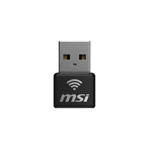 MSI AX1800 Nano WiFi 6 Kablsozu USB Adaptör MSI AX1800 Nano WiFi 6 Kablsozu USB Adaptör