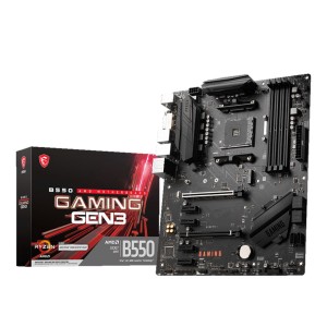 MSI B550 GAMING GEN3 AMD B550 AM4 Soket DDR4 4400(OC) USB3.2 ATX Anakart