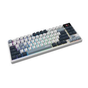 MSI FORGE GK600 TKL WIRELESS SKY RGB Mekanik Linear Kablosuz Gaming Klavye