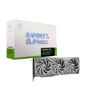 MSI GeForce RTX 4060 Ti GAMING X SLIM WHITE 16GB DLSS 3 128Bit GDDR6 NVIDIA Ekran Kartı