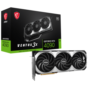 MSI GeForce RTX 4090 VENTUS 3X E 24G OC GDDR6X 24GB 384Bit DLSS 3 NVIDIA Ekran Kartı