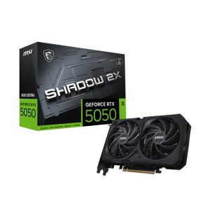 MSI GeForce RTX 5050 8G SHADOW 2X  8GB  GDDR6 128Bit DLSS 4 NVIDIA Ekran Kartı
