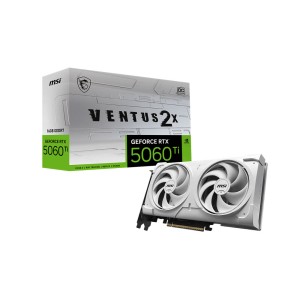 MSI GeForce RTX 5060 Ti 16G VENTUS 2X OC WHITE PLUS 16GB GDDR7 DLSS 4 128Bit NVIDIA Ekran Kartı