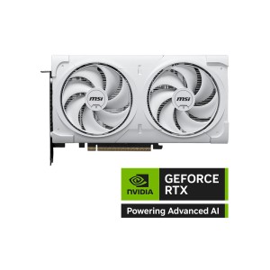 MSI GeForce RTX 5060 Ti 16G VENTUS 2X WHITE 16GB GDDR7 DLSS 4 128Bit NVIDIA Ekran Kartı MSI GeForce RTX 5060 Ti 16G VENTUS 2X WHITE 16GB GDDR7 DLSS 4 128Bit NVIDIA Ekran Kartı