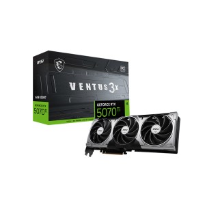 MSI GeForce RTX 5070 Ti 16G VENTUS 3X OC PLUS 16GB GDDR7 256 Bit DLSS 4 NVIDIA Ekran Kartı