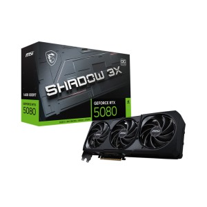 MSI GeForce RTX 5080 16G SHADOW 3X OC 16GB GDDR7 256Bit DLSS 4 NVIDIA Ekran Kartı