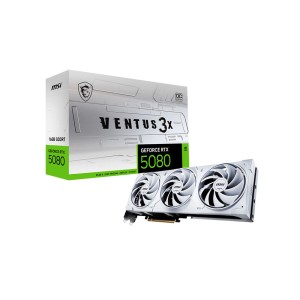 MSI GeForce RTX 5080 16G VENTUS 3X OC WHITE GDDR7 16GB 256Bit DLSS 4 NVIDIA Ekran Kartı