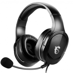 MSI GG IMMERSE GH20 Siyah Headset Mikrofonlu Gaming Kulaklık