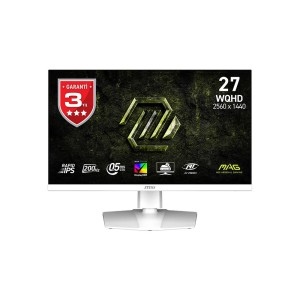 MSI MAG 274QRFW E20 27" 200HZ 0.5MS 2560x1440 (WQHD) Rapid Adaptive-Sync Pivot Beyaz Gaming Monitör MSI MAG 274QRFW E20 27" 200HZ 0.5MS 2560x1440 (WQHD) Rapid Adaptive-Sync Pivot Beyaz Gaming Monitör