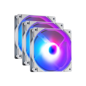 MSI MAG F120 ARGB-3RB 120mm ARGB Reverse 3'lü Beyaz Fan Kiti