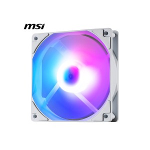 MSI MAG F120 ARGB-3RB 120mm ARGB Tekli Beyaz Fan