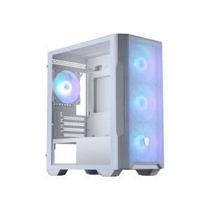 MSI MAG FORGE M100R WHITE  Temperli Camlı ARGB Fanlı mATX Bilgisayar Kasası