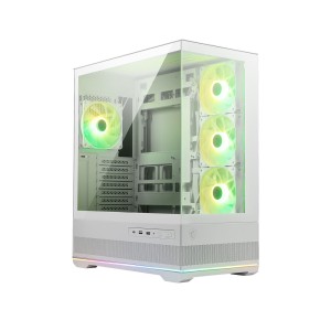 MSI MAG PANO 110R PZ WHITE 4x ARGB Fanlı Temperli Camlı Mid Tower ATX Gaming Kasa
