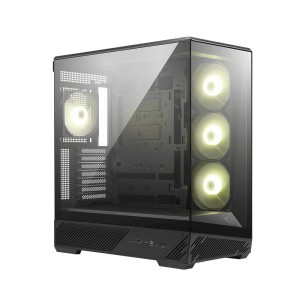 MSI MAG PANO 130R PZ 3x120m+MSI MAG A850GL PCIE5 850W ARGB Fan ATX Siyah Gaming Bilgisayar Kasası MSI MAG PANO 130R PZ 3x120m+MSI MAG A850GL PCIE5 850W ARGB Fan ATX Siyah Gaming Bilgisayar Kasası