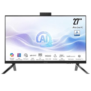 MSI MODERN AM273Q AI 1UM-421EU 27 WQHD 16:9 (2560X1440) ULTRA 5 125H 16GB DDR5 512GB SSD FDOS SIYAH AIO PC MSI MODERN AM273Q AI 1UM-421EU 27 WQHD 16:9 (2560X1440) ULTRA 5 125H 16GB DDR5 512GB SSD FDOS SIYAH AIO PC