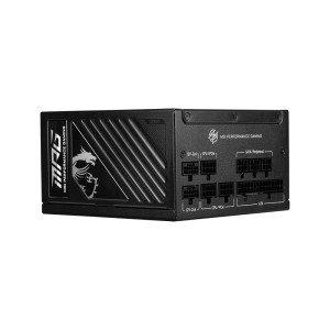 MSI MPG A850GS PCIE5 850W 80 PLUS Gold ATX 3.1 PCIE 5.1 Full Modüler Güç Kaynağı