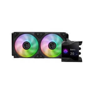 MSI MPG CORELIQUID D240 LGA AM5&1700 240mm  AIO 2.4" IPS Ekranlı ARGB Sıvı İşlemci Soğutucusu