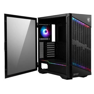MSI MPG VELOX 100P AIRFLOW Temperli Cam 1xA-RGB Fan 3x120mm Fan ATX Gaming Bilgisayar Kasası
