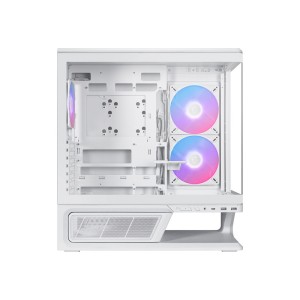 MSI MPG VIXTA 300R PZ W 1x ARGB 120mm +2xARGB 140mm Reverse Fanlı Mid-Tower Beyaz Gaming Kasa