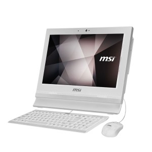 MSI PRO 16T 10M-002XEU Celeron 5205U 4GB 256GB SSD 15.6" HD Beyaz FreeDos  Dokunmatik AIO Bilgisayar