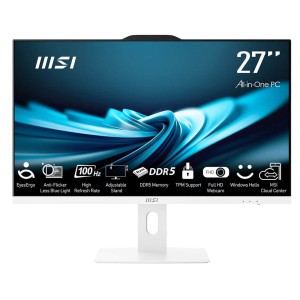 MSI PRO AP272P 14M-866XEU 27 FHD (1920X1080) I7-14700 16GB DDR5 1TB SSD FDOS BEYAZ AIO PC MSI PRO AP272P 14M-866XEU 27 FHD (1920X1080) I7-14700 16GB DDR5 1TB SSD FDOS BEYAZ AIO PC