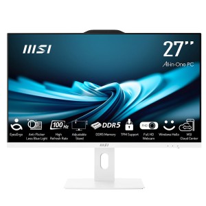 MSI PRO AP272P 14M-868XEU 27 FHD (1920X1080) I5-14400 16GB DDR5 512GB SSD BEYAZ AIO PC MSI PRO AP272P 14M-868XEU 27 FHD (1920X1080) I5-14400 16GB DDR5 512GB SSD BEYAZ AIO PC