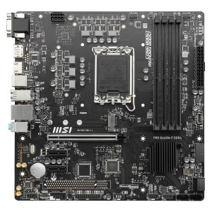 MSI PRO B660M-P DDR4 DDR4 Soket 1700 DDR4 4600Mhz(OC) M.2 mATX Anakart