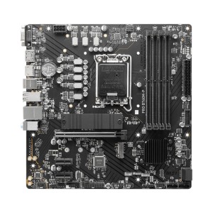 MSI PRO B760M-P Soket 1700 B760 DDR5 6800MHZ(OC) PCI-E Gen4 mATX Anakart