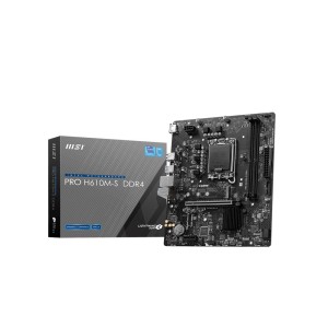 MSI PRO H610M-S DDR4 Intel Soket LGA 1700 DDR4 3200(OC) M.2 USB3.2 mATX Anakart
